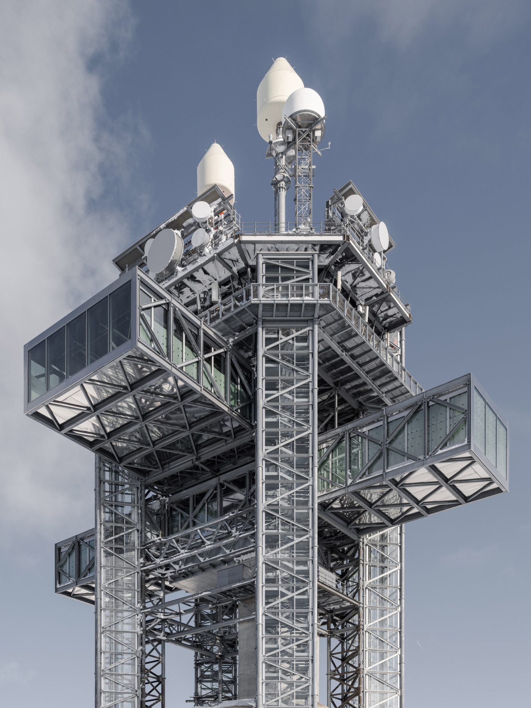 Former antenna tower