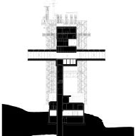 Section of Titlis Tower by Herzog & de Meuron
