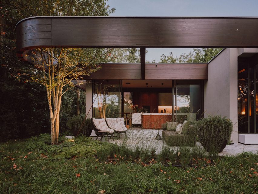 Exterior view of the Forest Villa MB