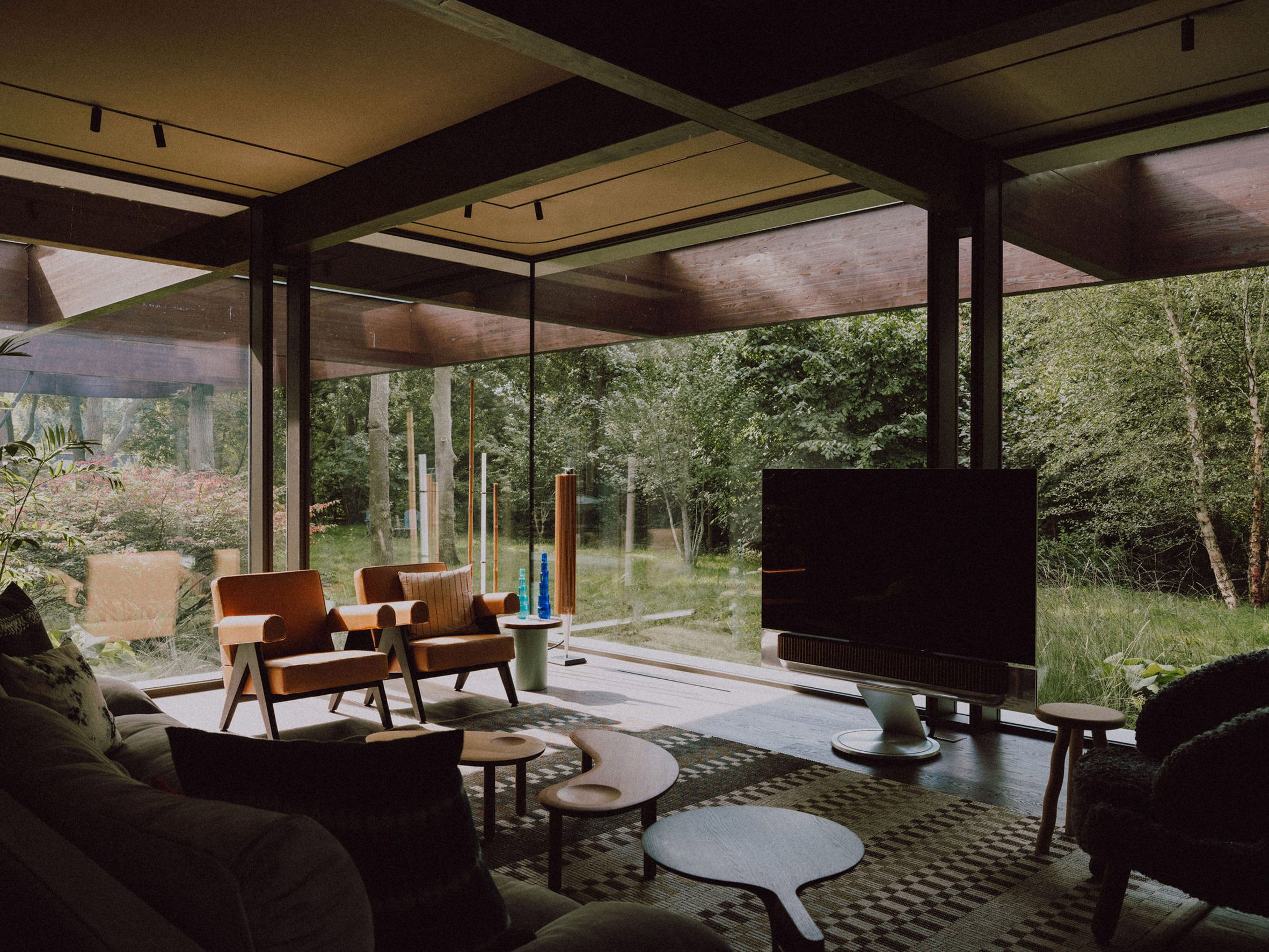 Interior del espacio habitable de Forest Villa MB