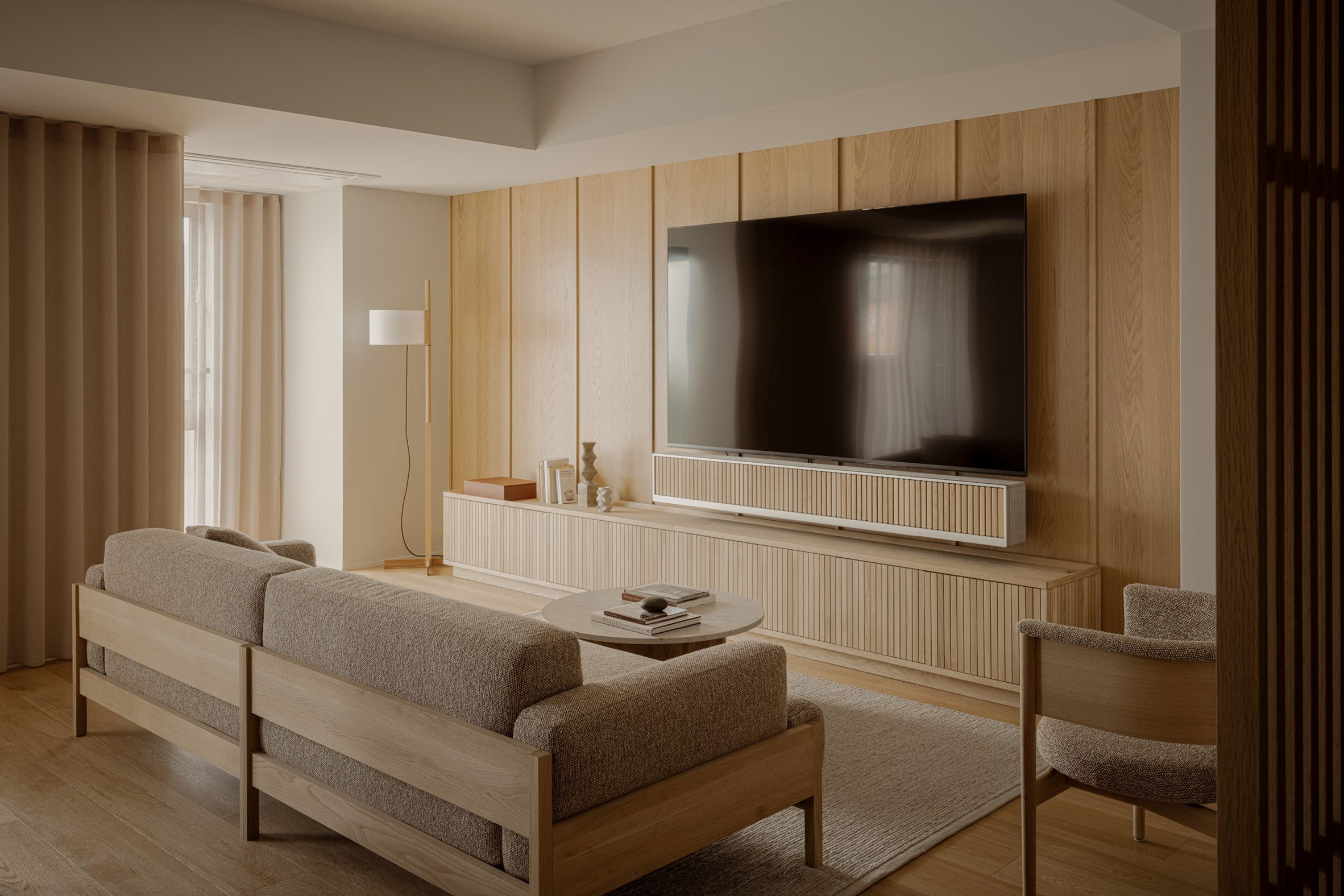 Living room at Tomi Hotel Ginza