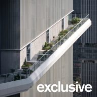 KPF wraps China skyscraper in one-kilometer-long "landscape ribbon"