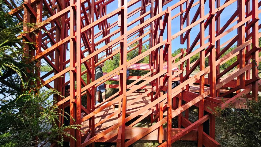 Troya Pavilion in Chile