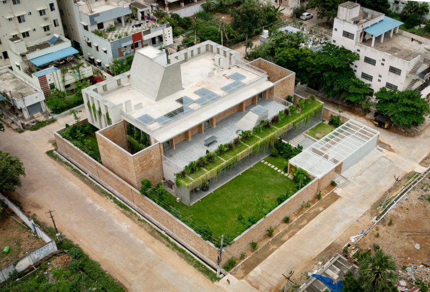 Aerial view of Twilight House
