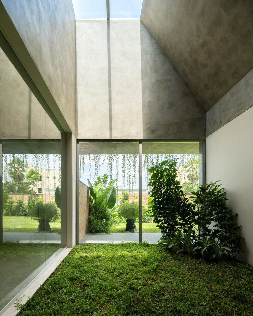 Internal courtyard