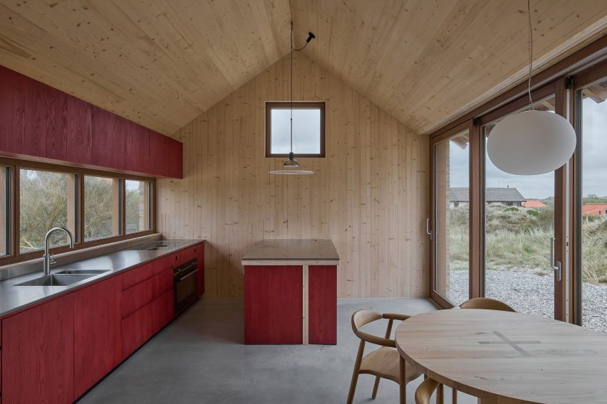 Interior view of House on a Dune by Unknown Architects