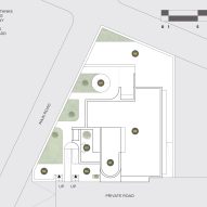 Site Plan for Villa Corsica by Neel Buddhadev