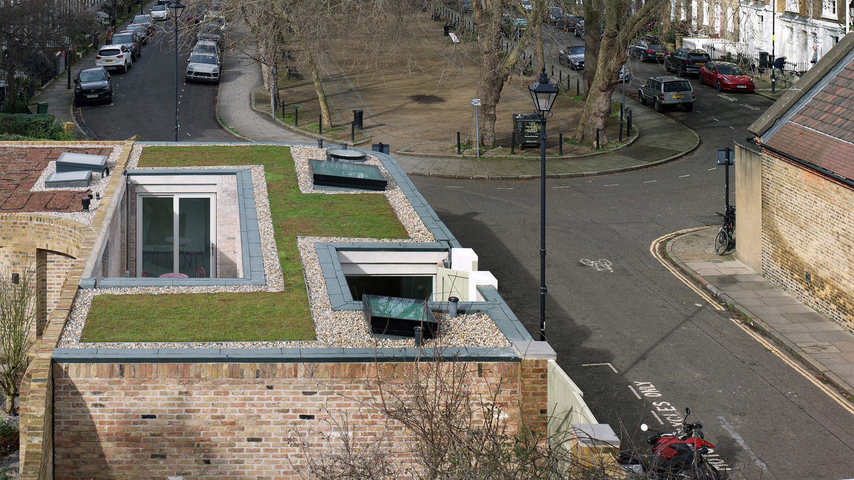 Patio amurallado de IBLA Kennington