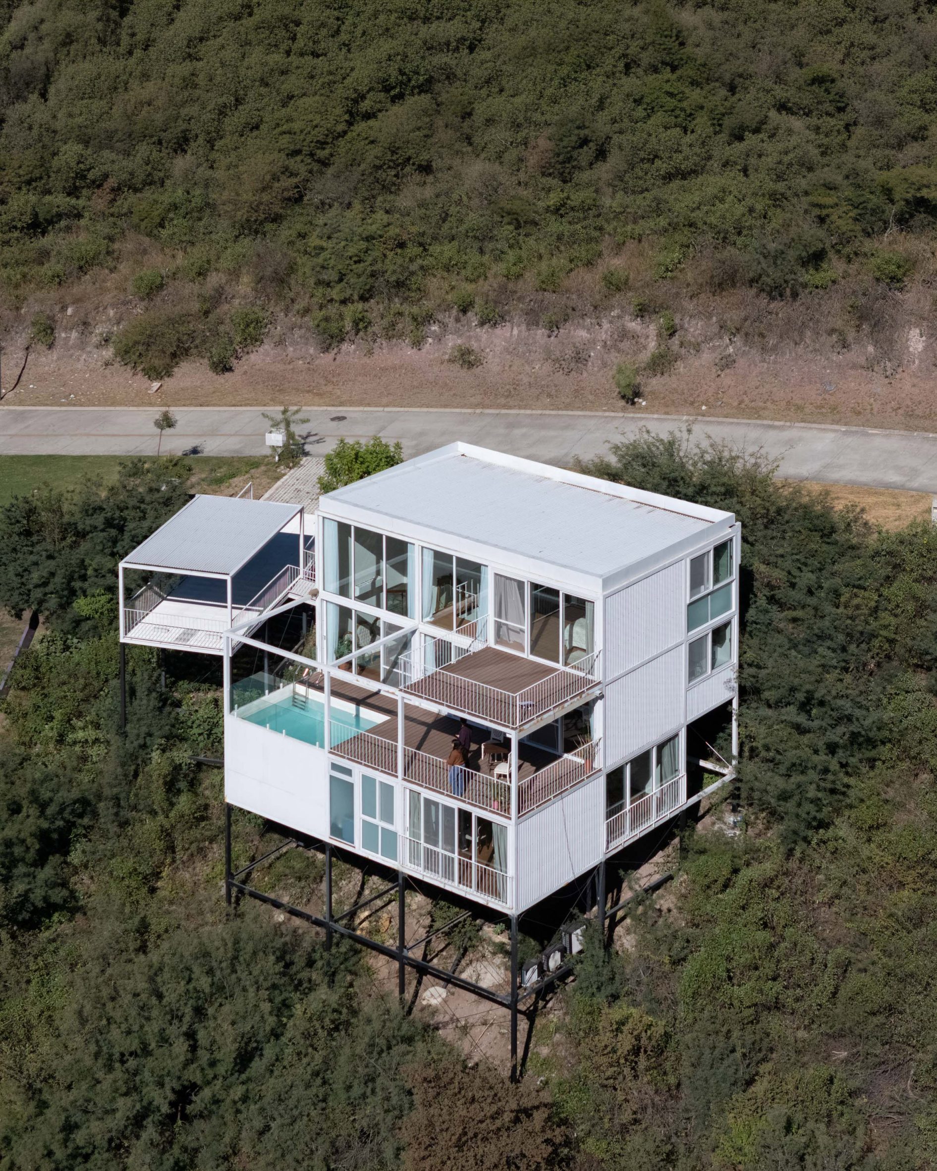 White Modular House