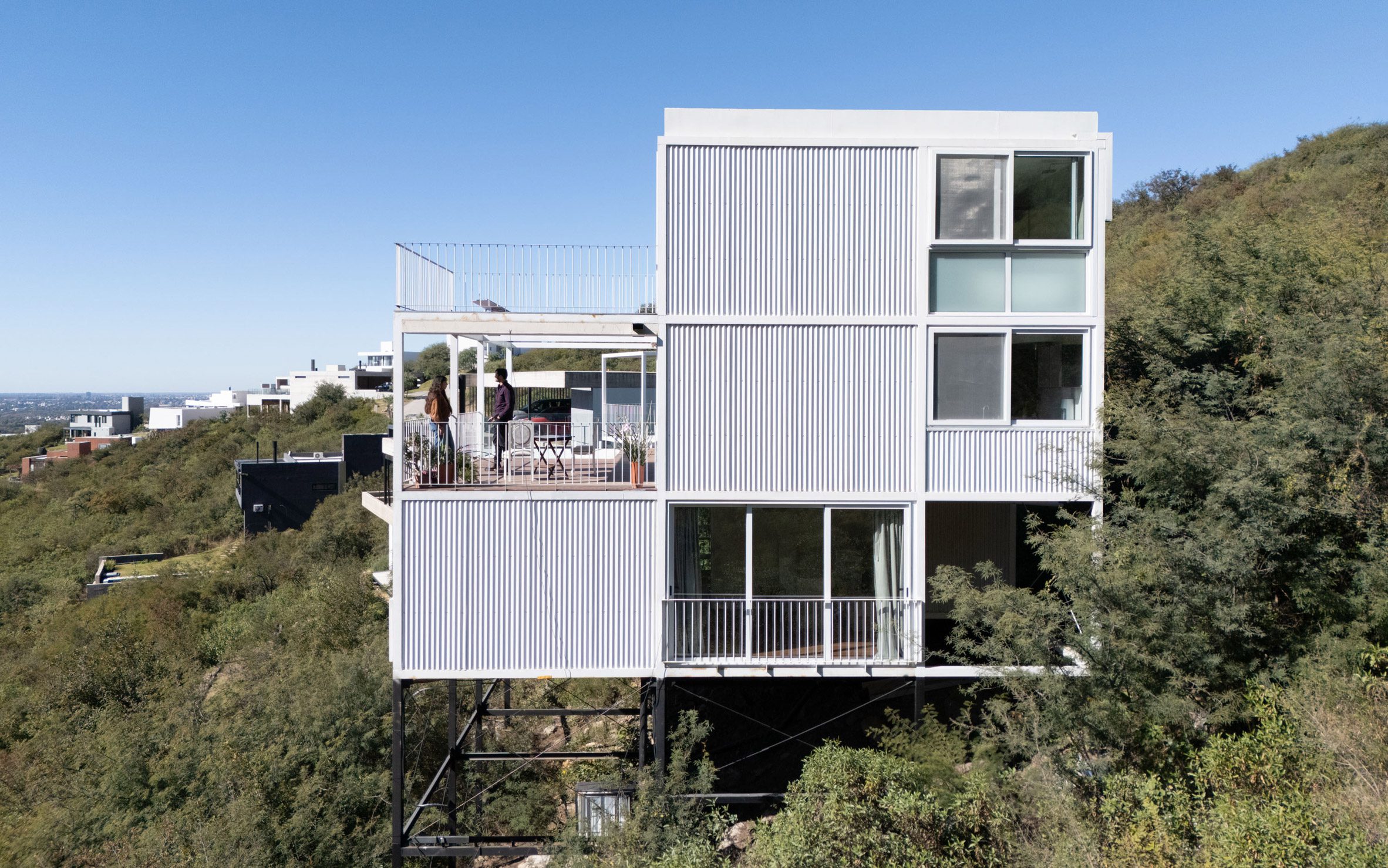 White Modular House