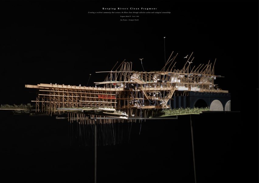 Photo of architectural model