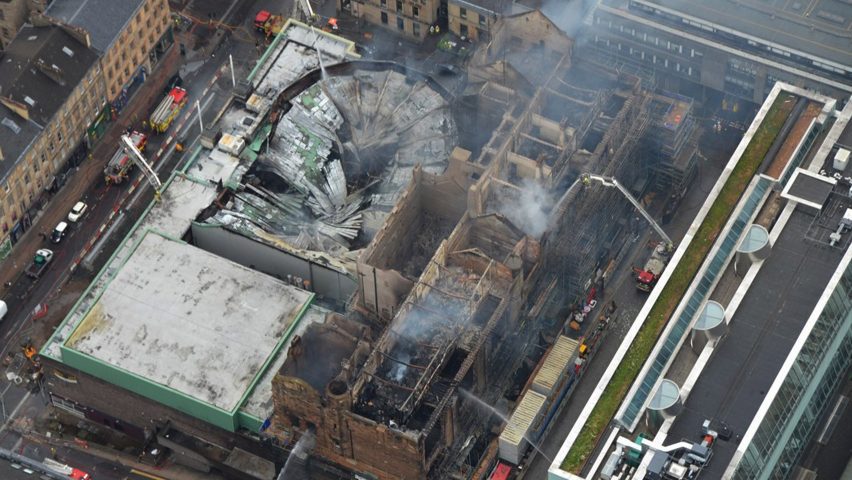 Glasgow School of Art "cannot rebuild" Mackintosh Building dezeen debate