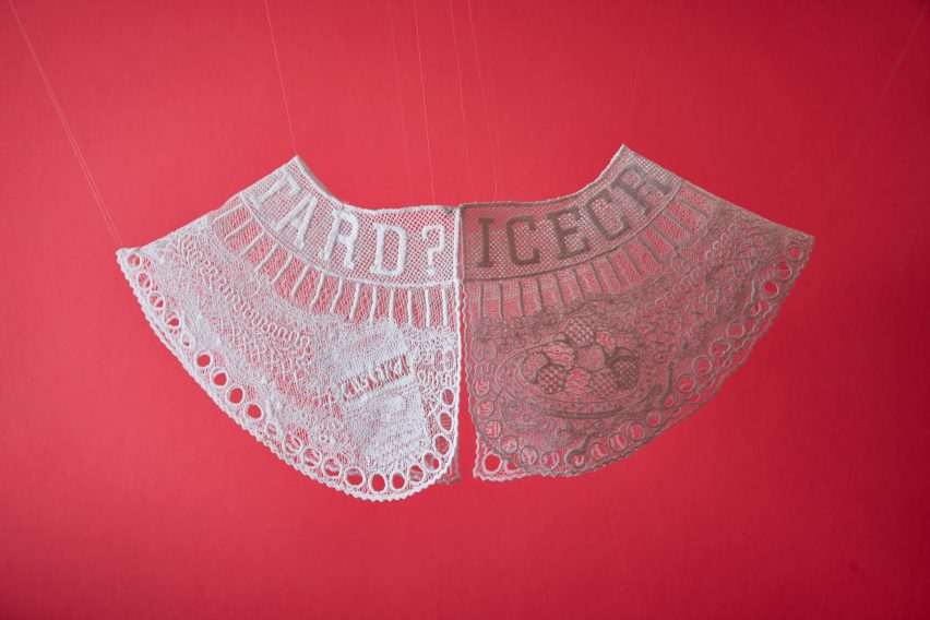Photo of lace collar