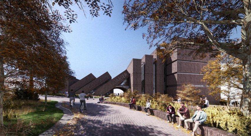 Render of a building