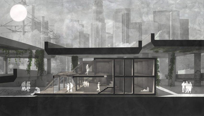 Render of a building