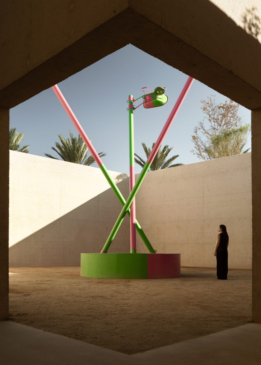 Open-air gallery