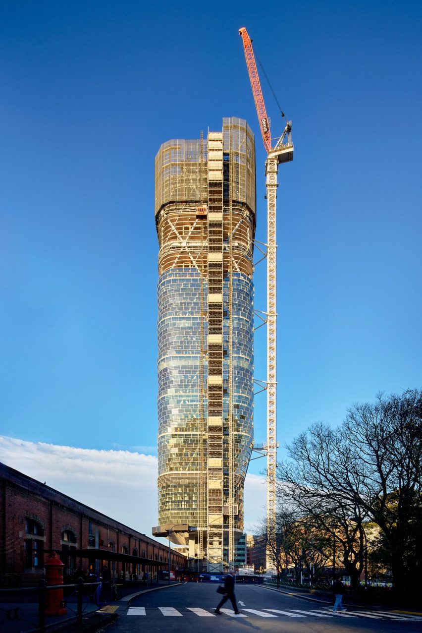 World's tallest timber tower tops out in Sydney comments update
