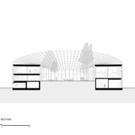 Section of Dymak HQ by BIG