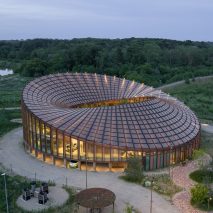 BIG arranges undulating Dymak headquarters around courtyard