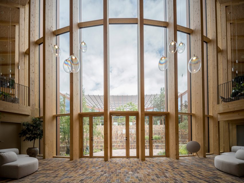 Interior view of Dymak HQ