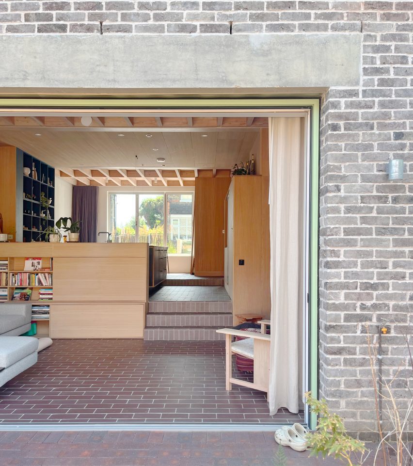 View into Castlands Road home by Bricolage