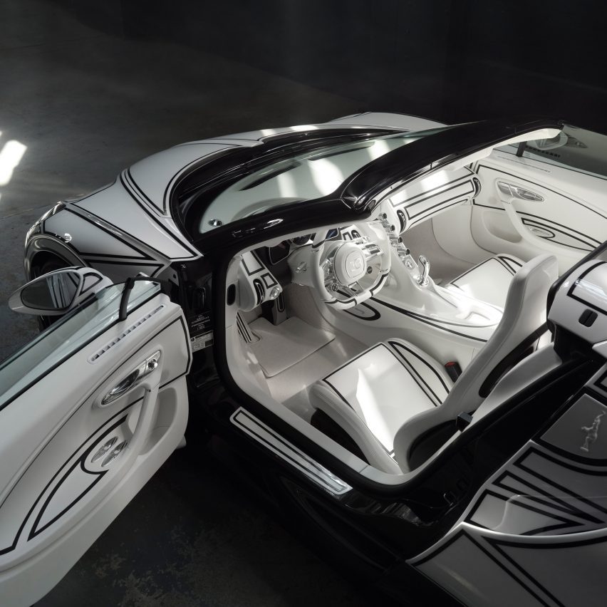 Bugatti sports car