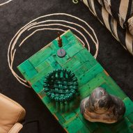 bold carpets in Cinderella House by YSG Studio