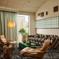 bold patterns in Cinderella House by YSG Studio in Redfern Sydney
