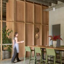 Taylor Knights designs cafe to "reveal rather than replace" 