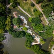 Crystal Palace dinosaur island