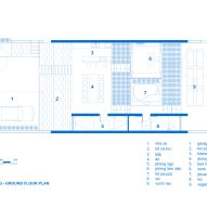 Plan of Casa Mac by CTA
