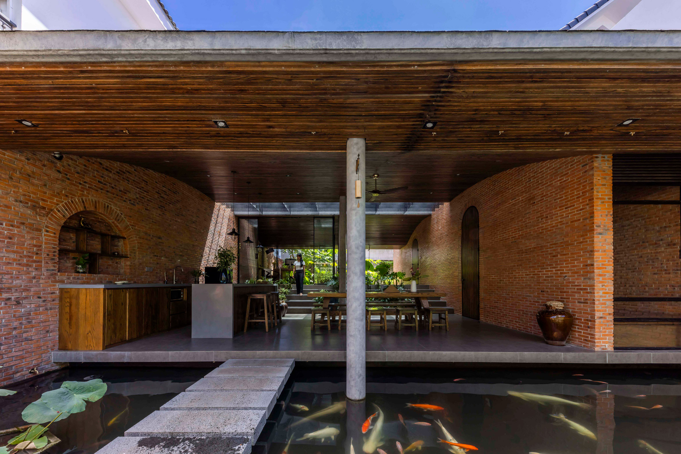 View into living space by CTA