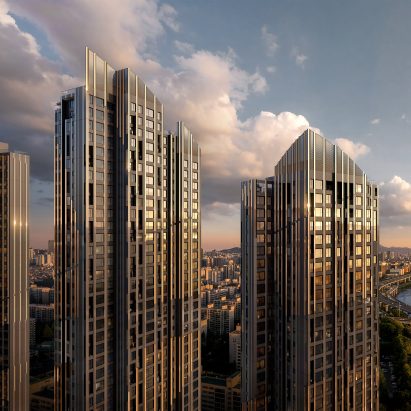 Daechi Ssangyong residential complex in Seoul by Studio Libeskind
