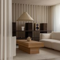 Speakers in Copenhagen showroom