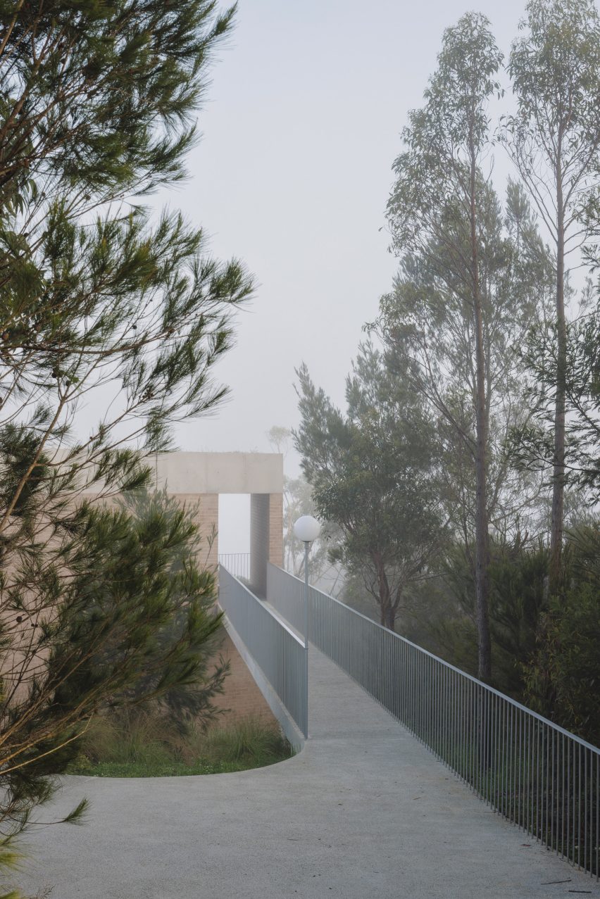 EA House by Bokey Grant in Australia view of bridge