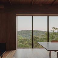 large windows and views in EA House by Bokey Grant