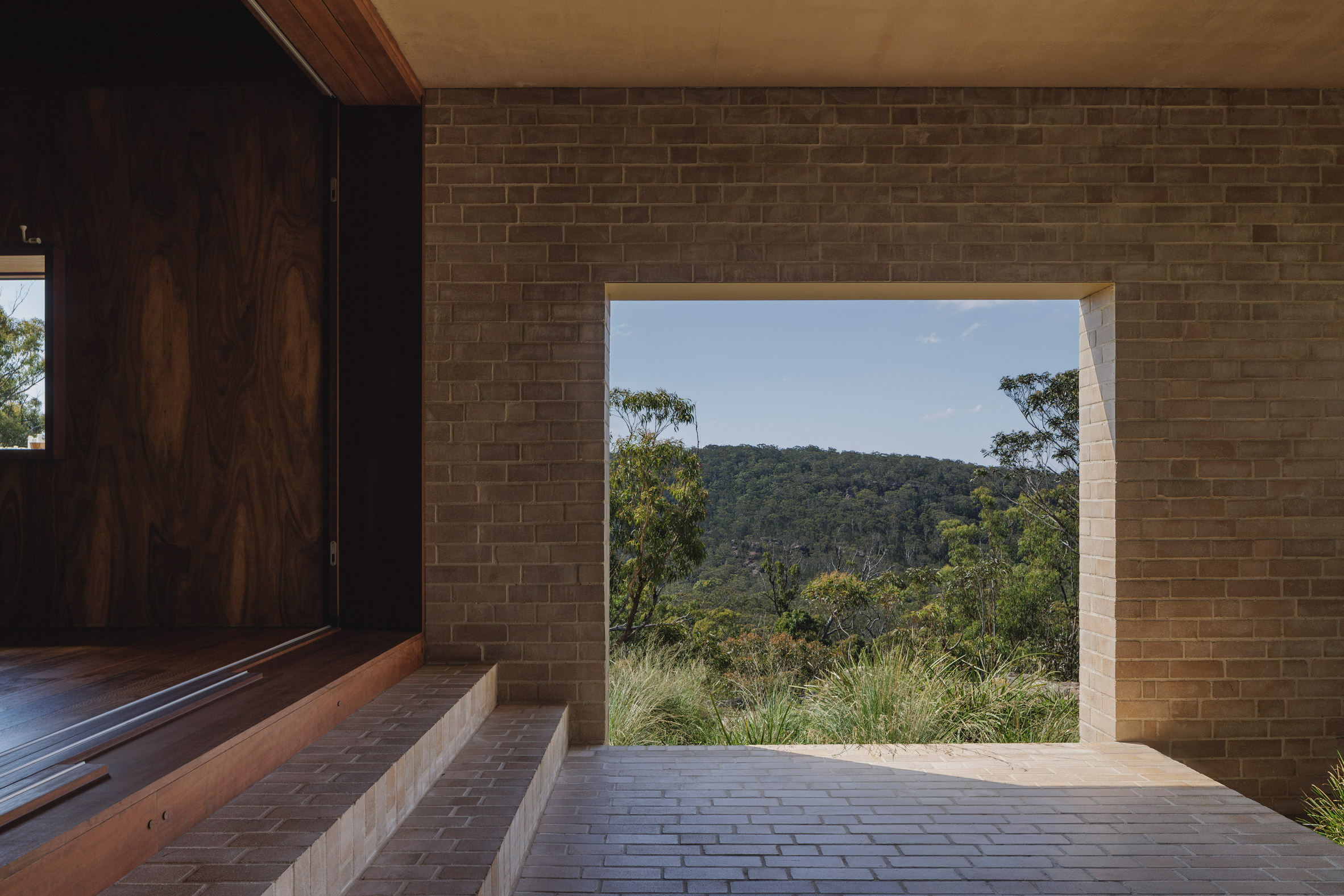 EA House by Bokey Grant in Australia covered terrace