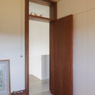 bright bedroom of EA House by Bokey Grant