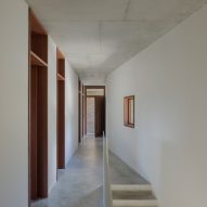 EA House by Bokey Grant loaded corridor inside