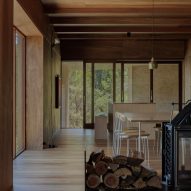EA House by Bokey Grant open plan living area