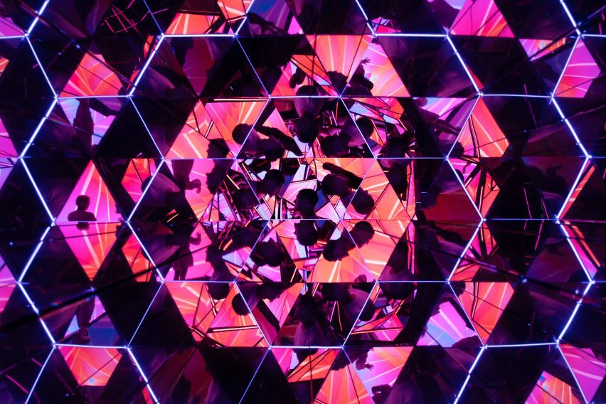 View of kaleidoscope