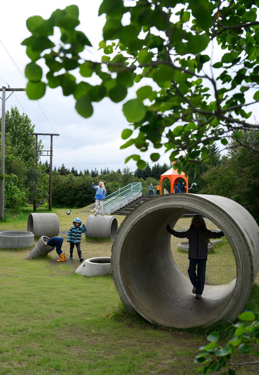Play area in Iceland