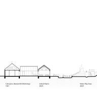 Section of Elliðaárstöð power station transformation by Terta