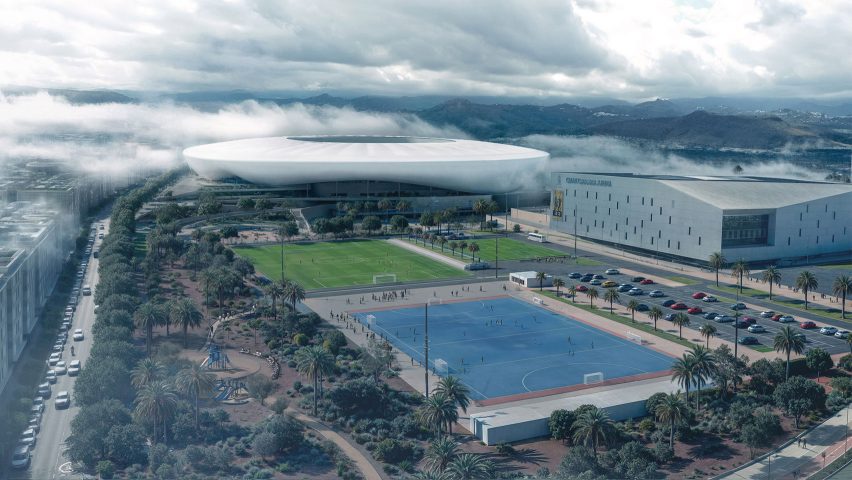 Rendering of La Nube