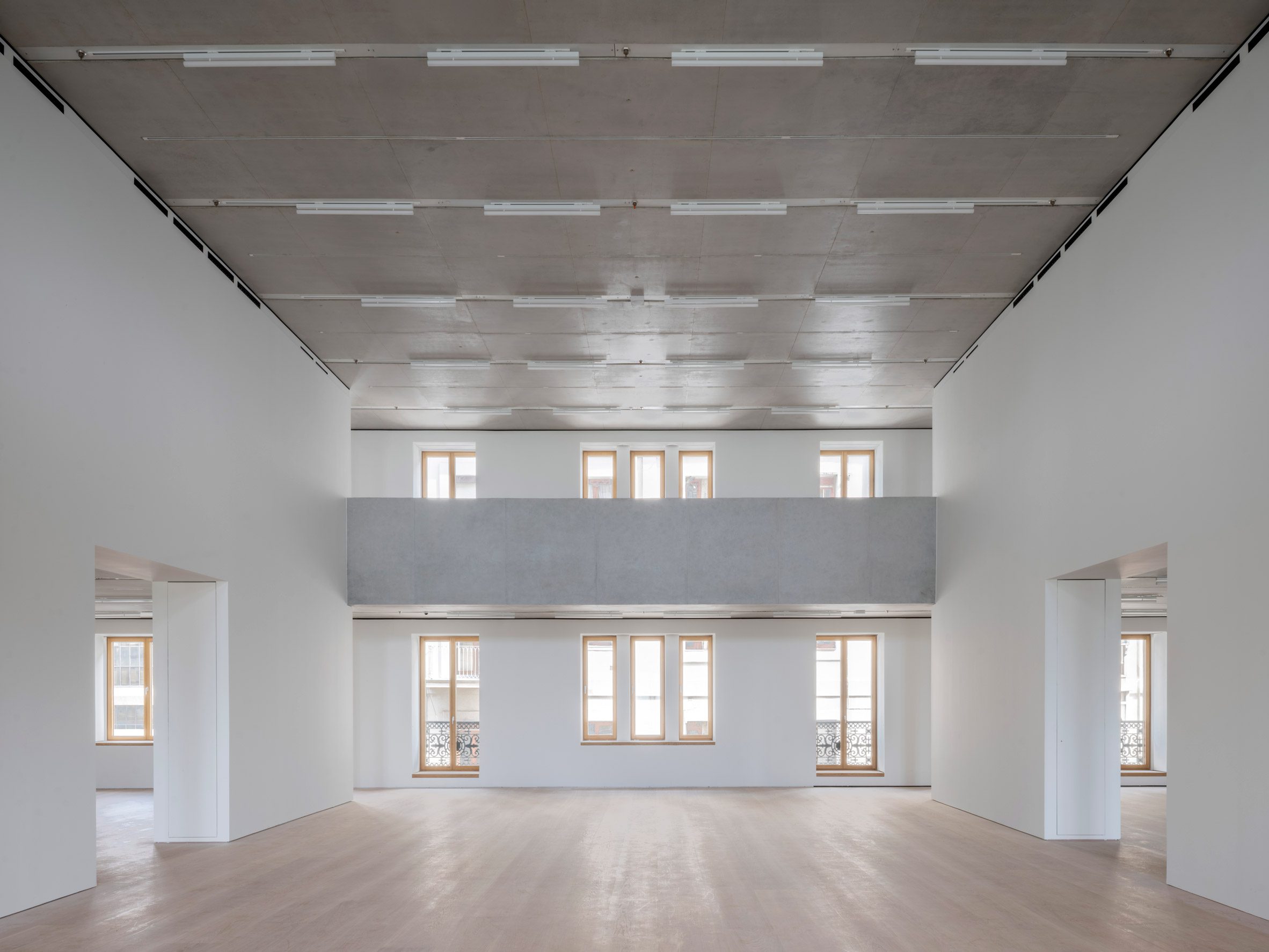 dentro del museo
