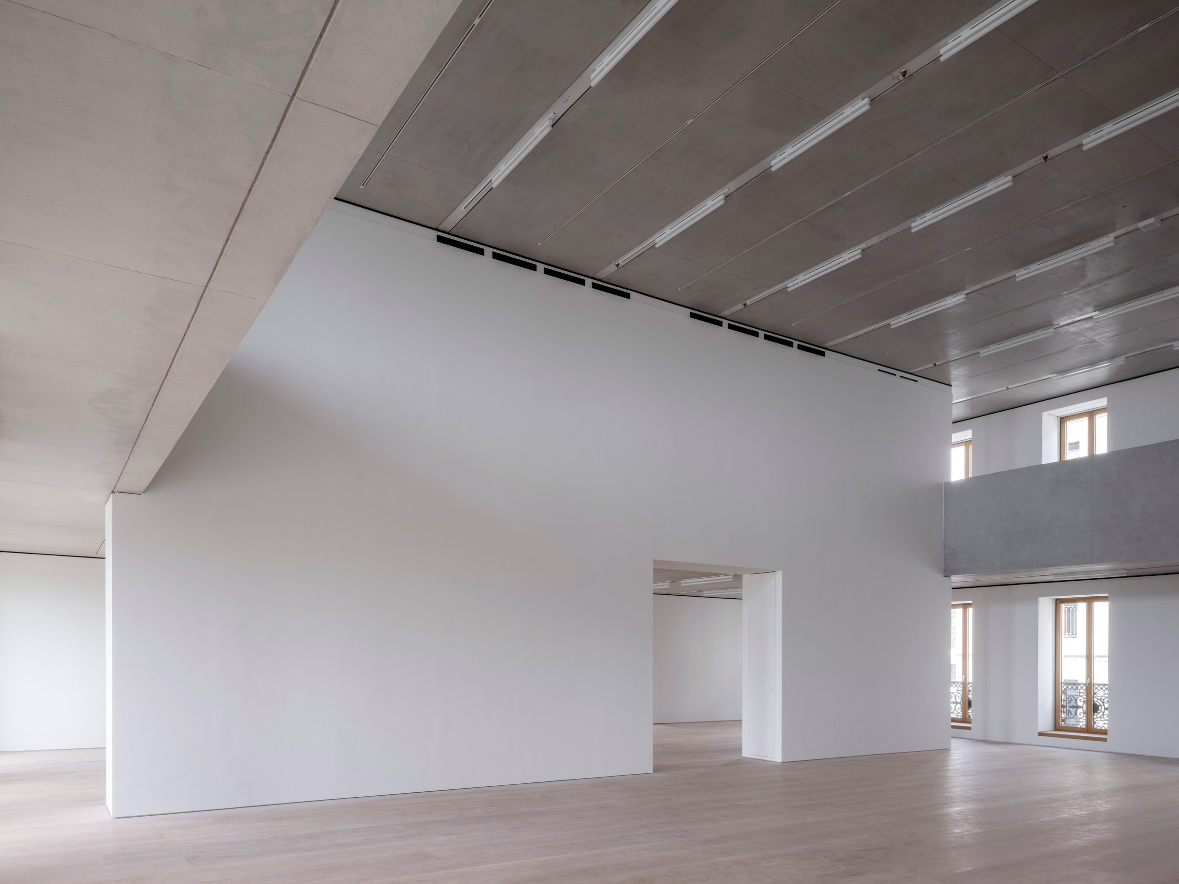 dentro del museo