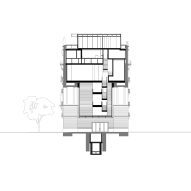 Section of Faro Santander museum by David Chipperfield Architects