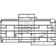 Section of Faro Santander museum by David Chipperfield Architects