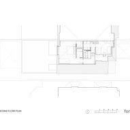 Plan of Crouch End House by Formwork Architects