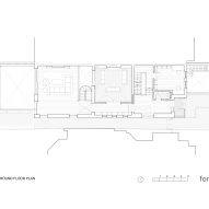 Plan of Crouch End House by Formwork Architects